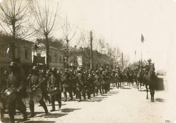 Парад немецких войск